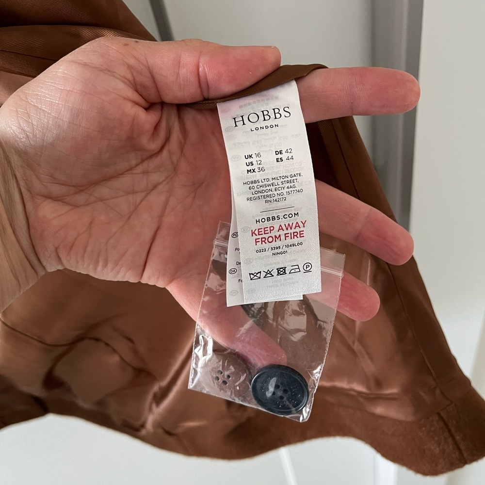 Hobbs Livia Wool Coat - Picture 14 of 16